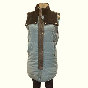 HESTIA Wool Puffer Vest Coat made for Fashion Event- ONE OF A KIND